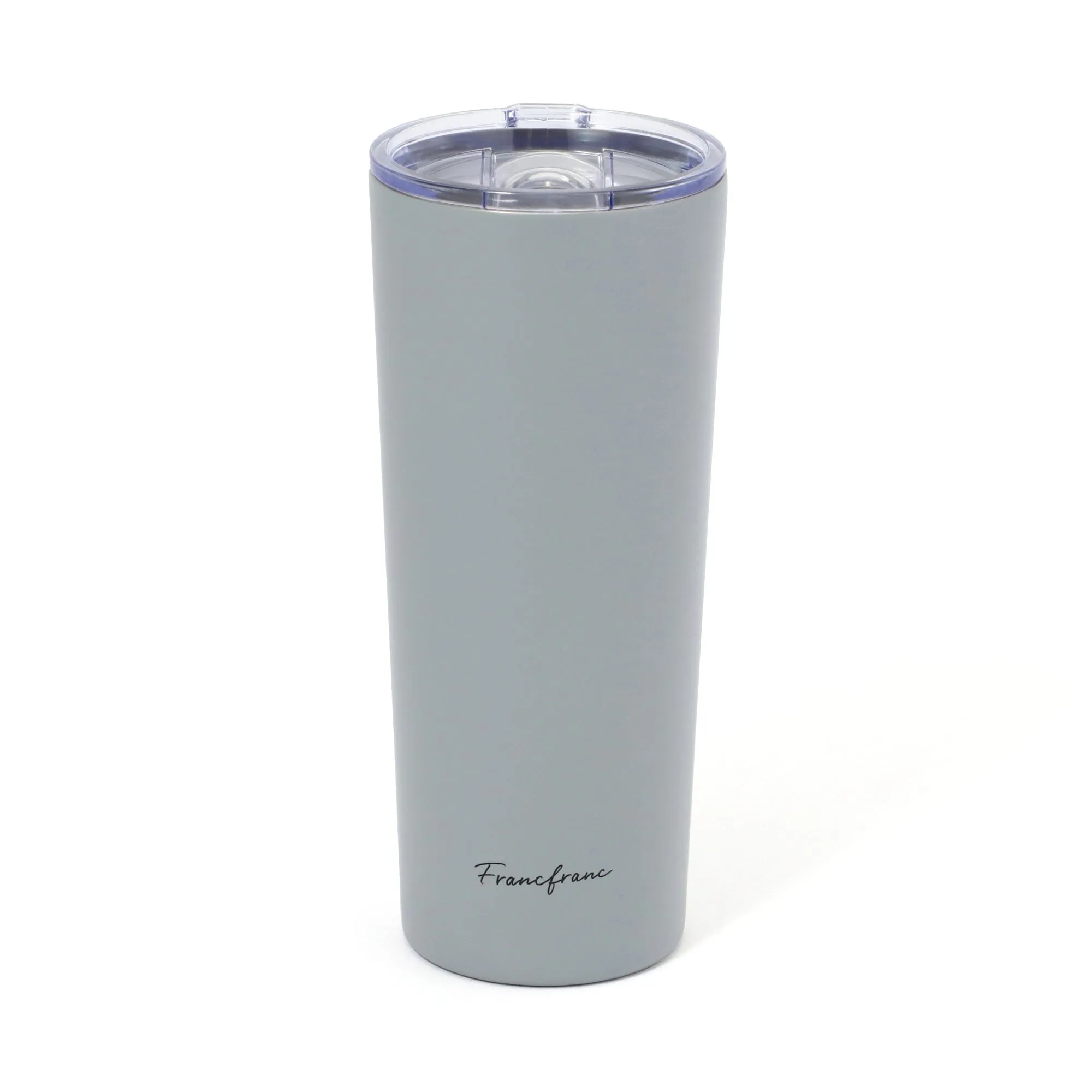 Stainless Steel Tumbler With Lid 650ml Grey