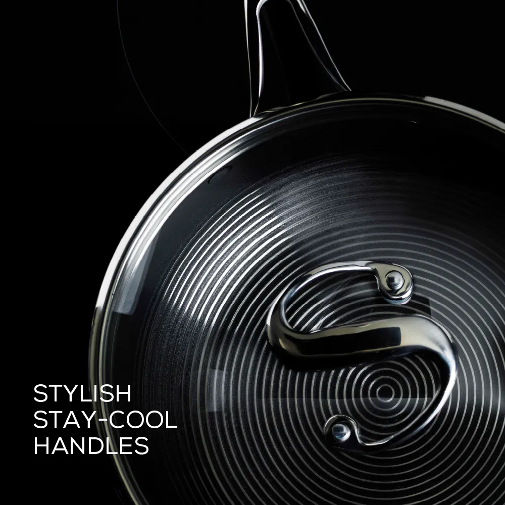 SteelShield™ Polished Stainless Steel Hybrid Non-Stick Stockpot & Lid - 7.6L