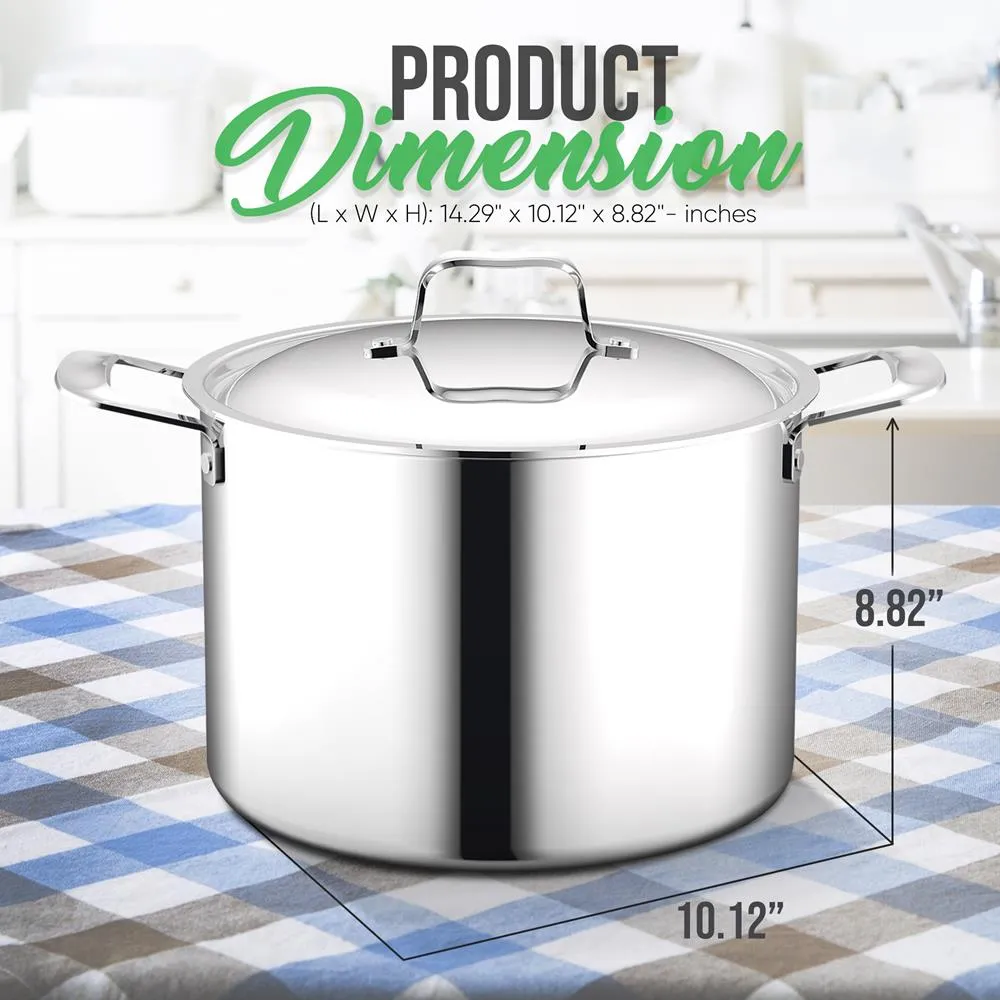 Stockpot With Lid - Stainless Steel, Works With Model Number: Ncssx45