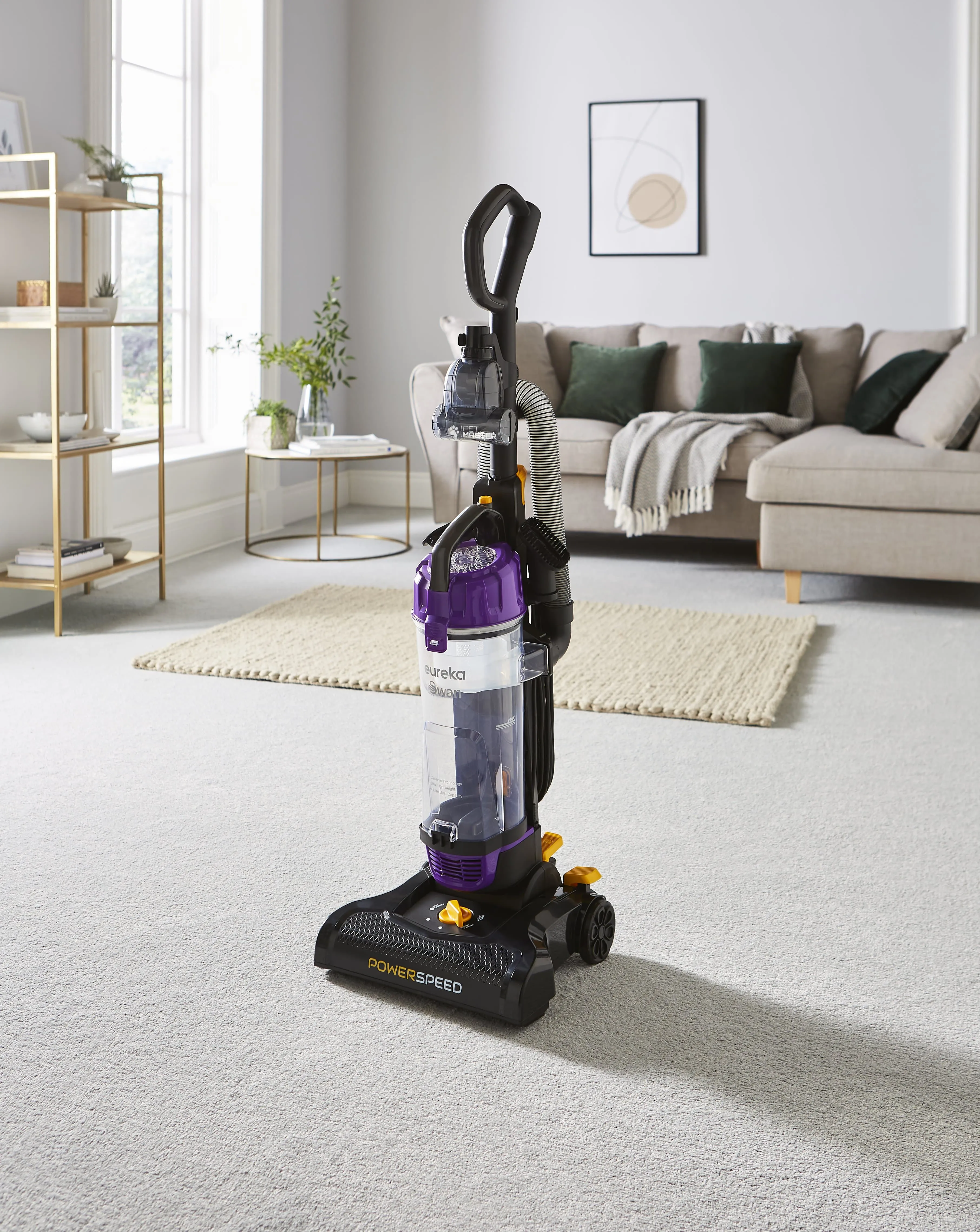 Swan Powerspeed Upright Pet Extend Vacuum