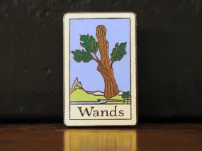 Tarot Wands Hard-Enameled Pin