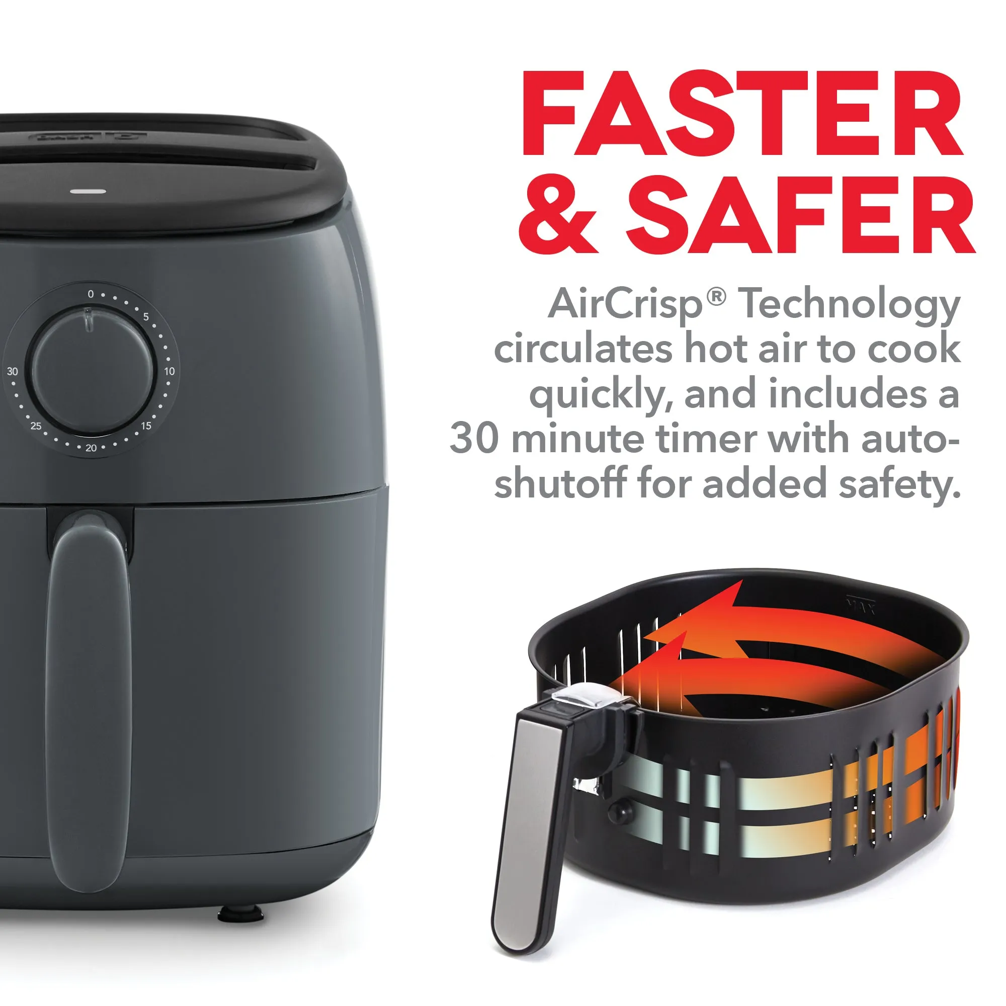 Tasti-Crisp™ Air Fryer 2.6Qt.