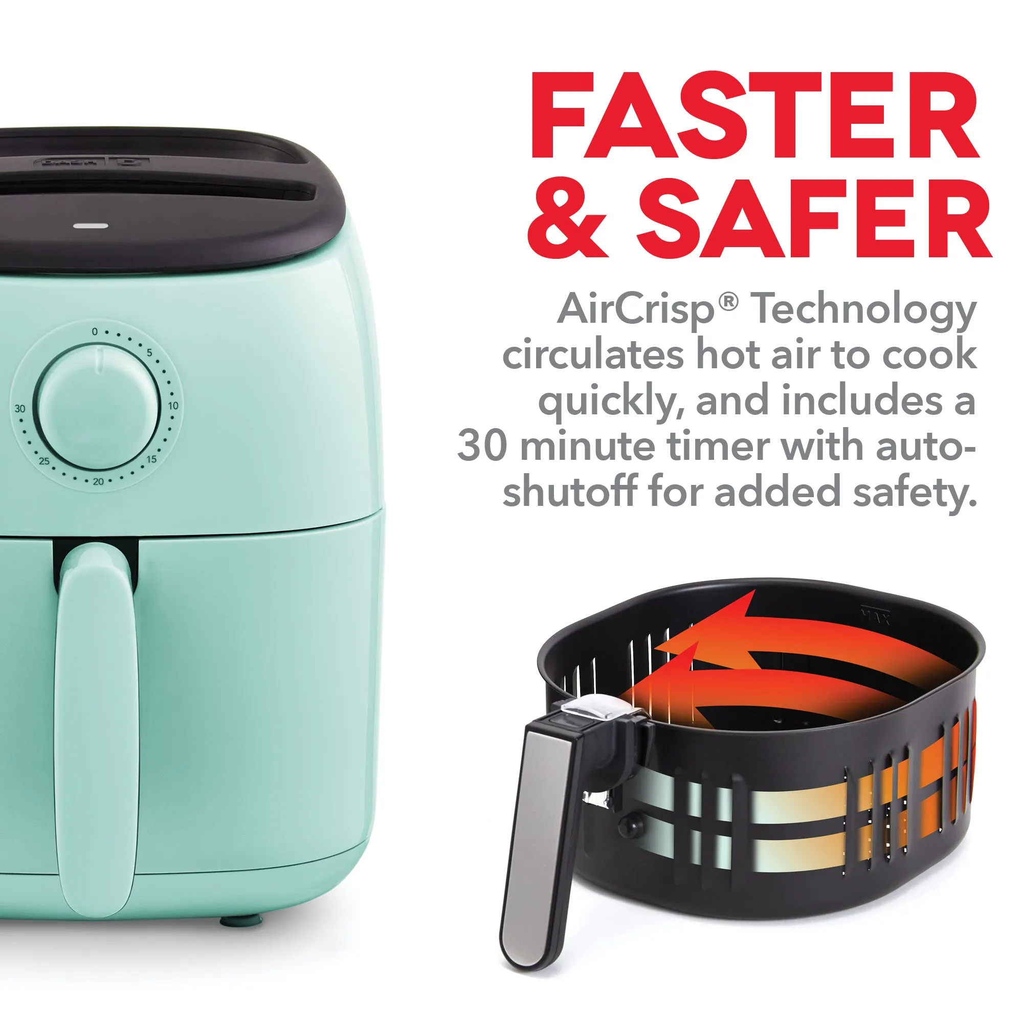 Tasti-Crisp™ Air Fryer 2.6Qt.