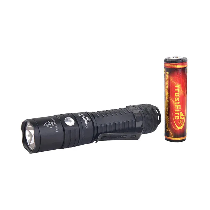 TrustFire E3R Rechargeable EDC Flashlight 1000 Lumens