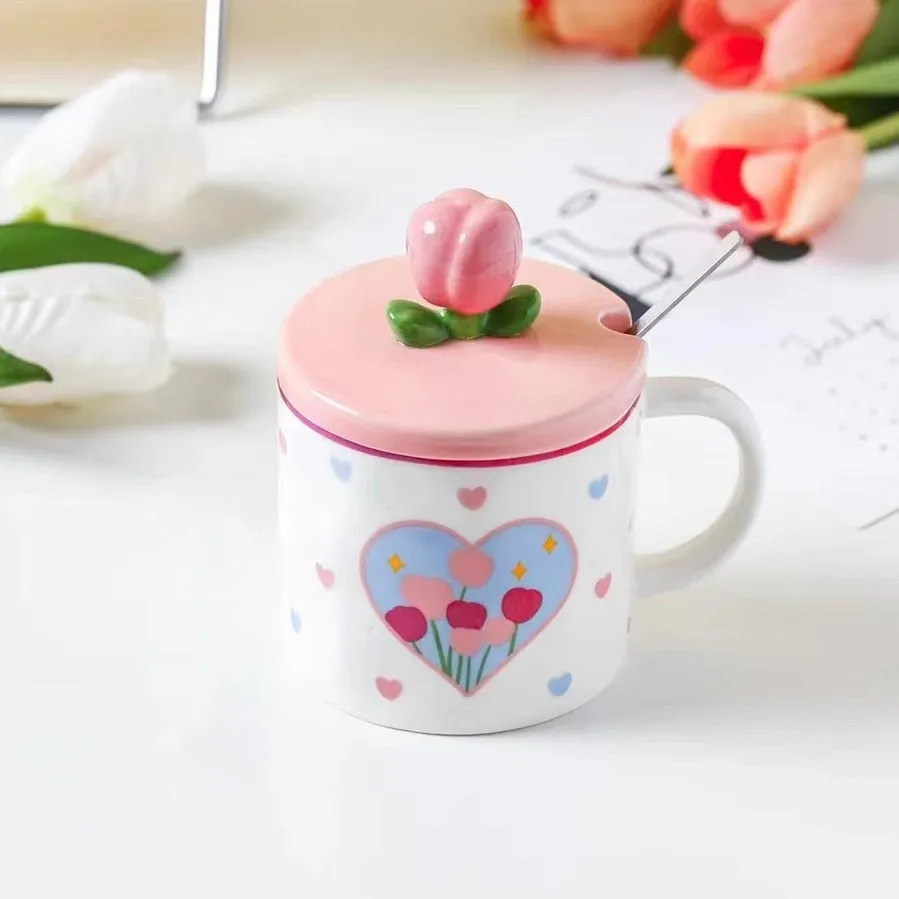 Tulip Ceramic Mugs