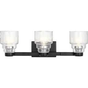 Vionnet Three-Light Bathroom Vanity Fixture