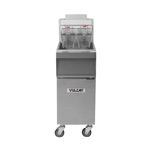 Vulcan 1GR45M 45 Lb High Efficiency Floor Tube Fired Propane Gas Fryer