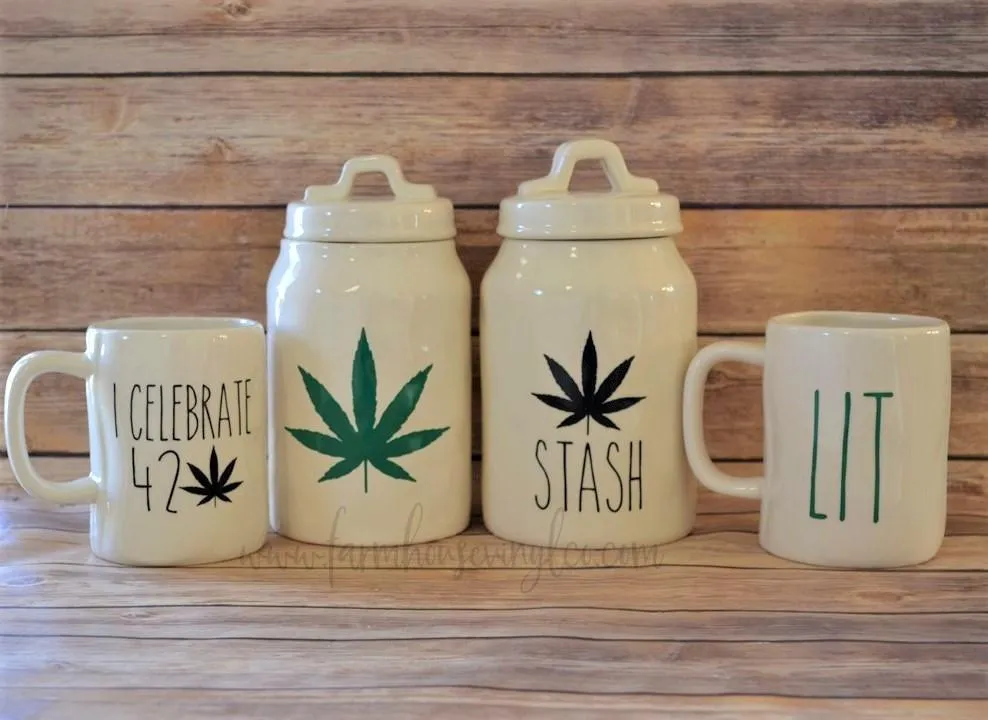 Weed Stash Decal