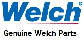 Welch 1393N Inlet / Exhaust Connectors - Pipe