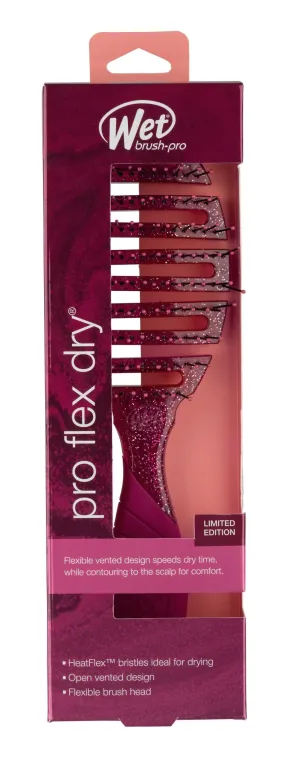 WetBrush Pro Flex Mineral Sparkle - Wine