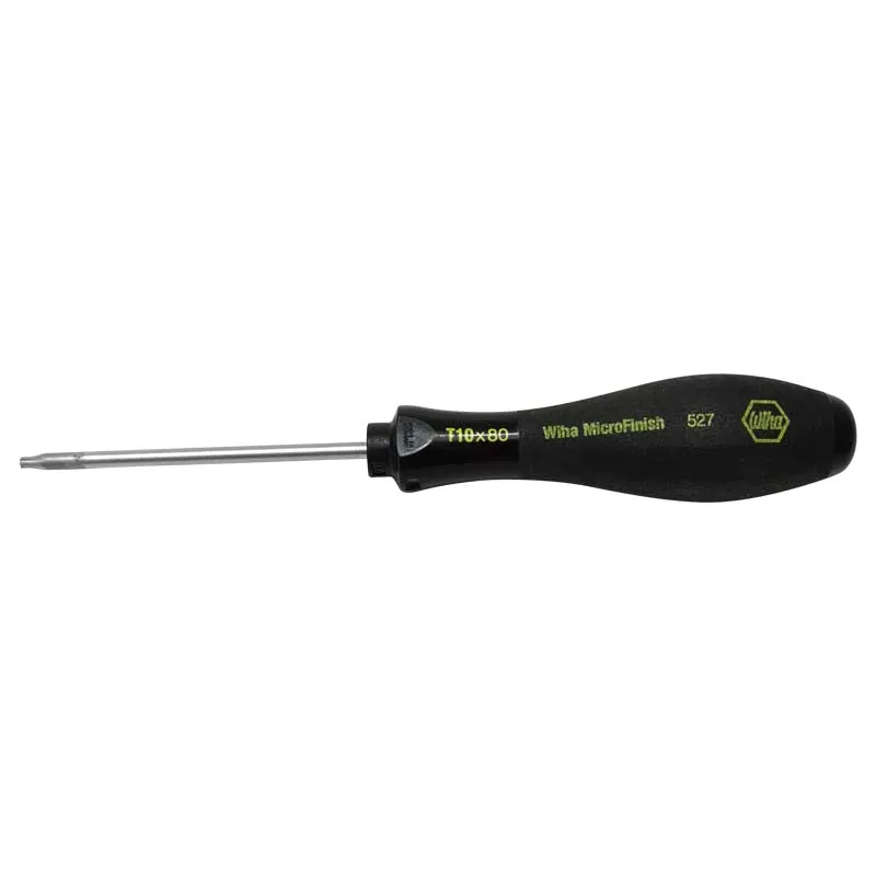 Wiha Microfinish TORX® Screwdriver T10 x 80mm