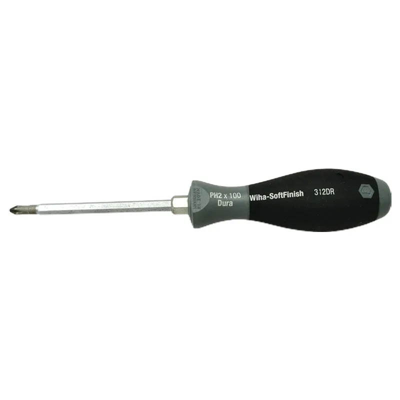 Wiha Phillips Screwdriver Tungsten Carbide Coated Dura-Tip   PH2 x 100mm