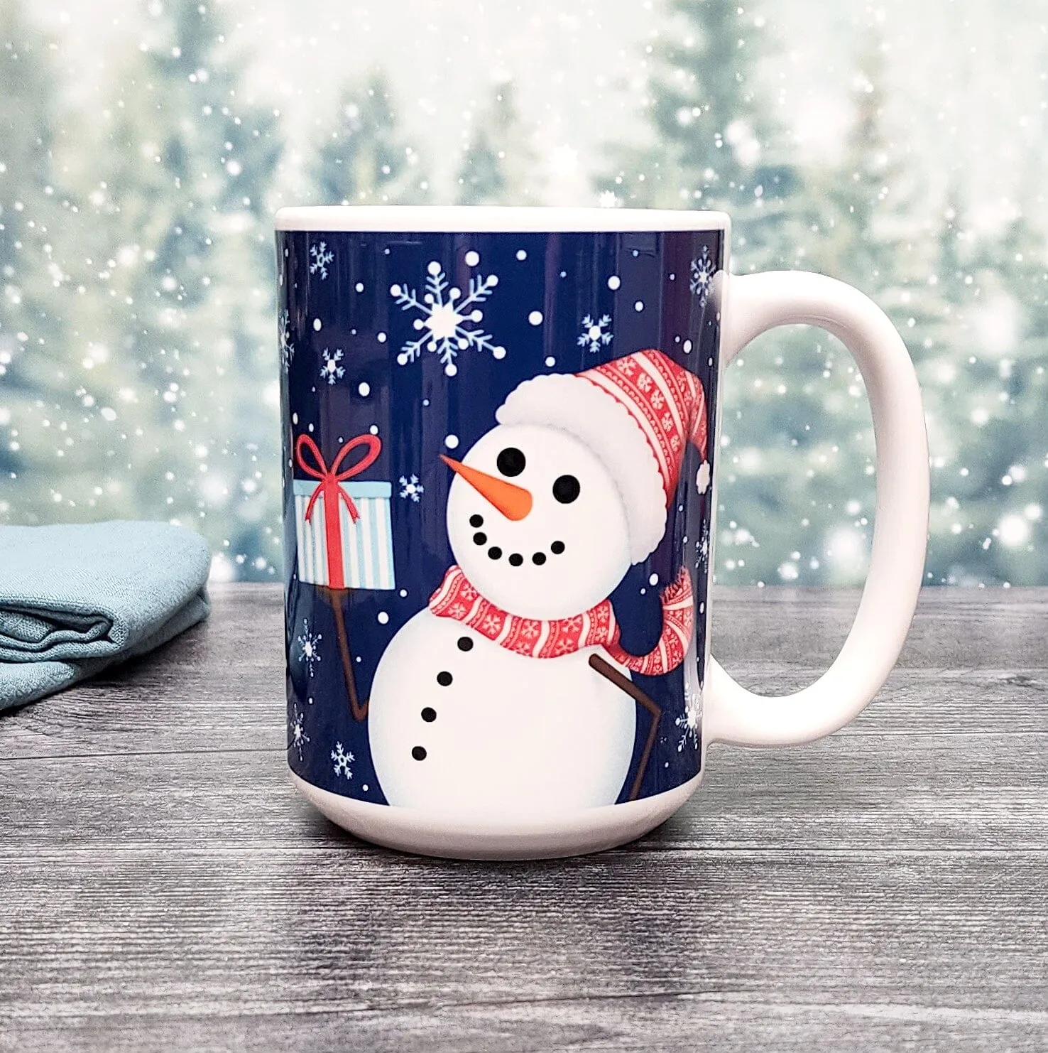 Winter Snowman Mug