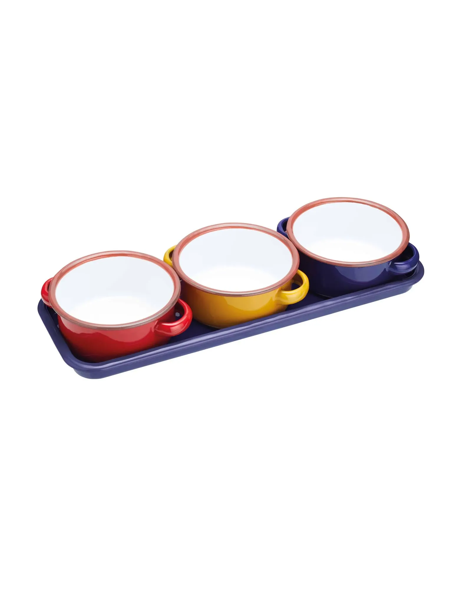 World of Flavours Enamel Dip Set of Three